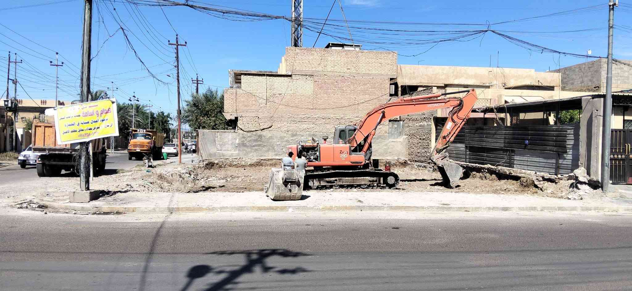 تفليش بيوت • كادر متكامل • حفارة وشاحنات