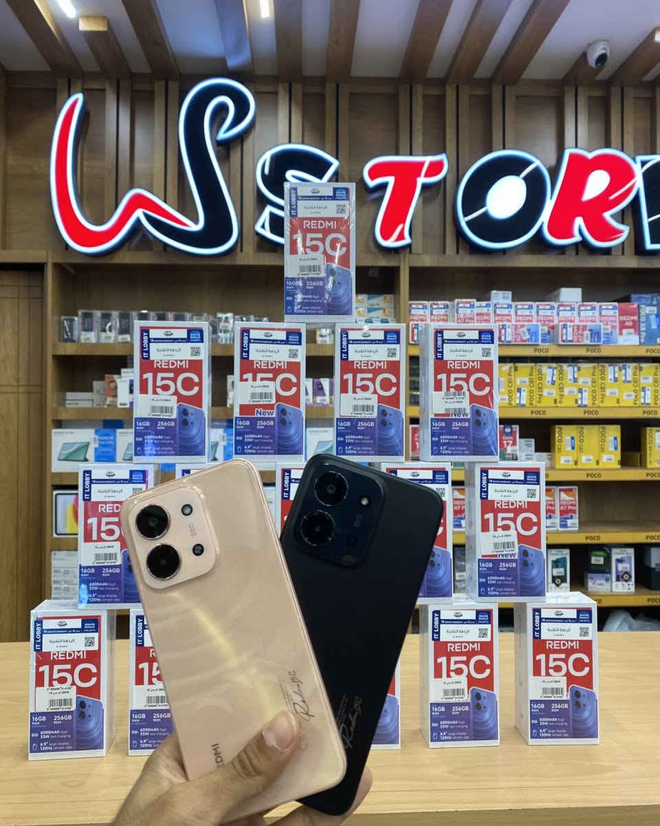 بالسعر الاقوى بالعراق🦾 جهاز ريدمي 15C❤️‍🔥

Redmi 15C😍❤️‍🔥

متوفر بجميع الألوان❤️😍
بذاكرة 8+8/ 256 كيكا بايت🔥🔥

مبيعات الجملة☎️***********
مبيعات المفرد☎️***********

يتوفر البيع بالقسط المريح
 للموطنة رواتبهم على مصرف الرافدين🏦🏦🏦

خدمة التوصيل متوفرة لكل المحافظات ب5 الاف فقط🚗

العنوان📍الشطرة-شارع النهر(ع الشط)-مجاور المصرف القديم-مقابيل الجسر الأصفر
