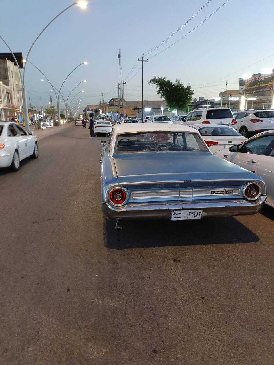 فورد كالكسي موديل 1964
محرك كير بلادي شغال 
للبيع للاستفسار ***********
