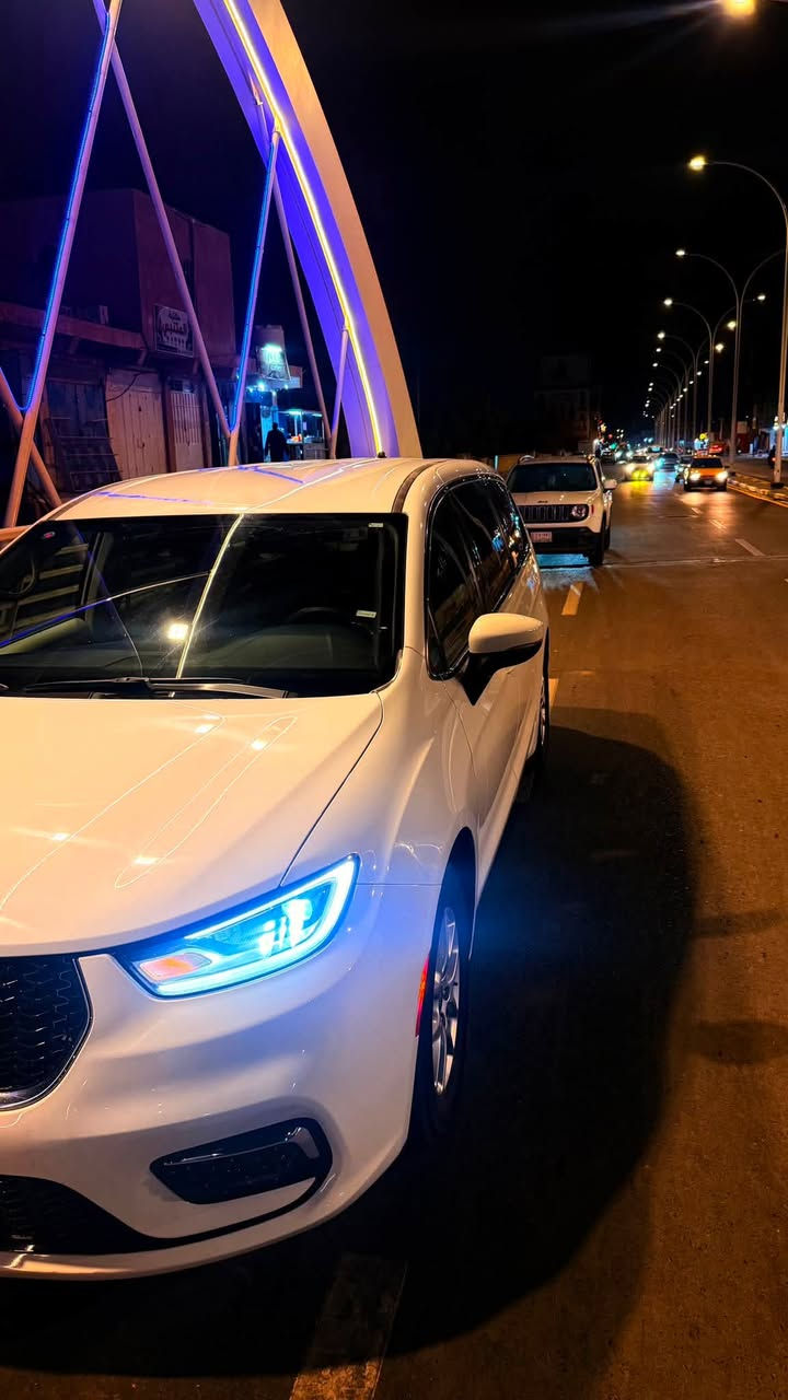 للبيع Chrysler Pacifica موديل 2023
وارد كندي
المحرك : 3.6L / 6 سلندر
العداد : 74,000 فقط
اللون : ابيض 
السيارة فحص مؤقت 
المواصفات :
فول مواصفات عدا الفتحة، بصمة، تشغيل عن بعد، ابواب جانبية وخلفية كهرباء، كاميرا دوارة، شاشة كبيرة، رادار، تبريد 3 قطع، كراسي جلد كهرباء، تحكم ستيرن كامل، ويل كب، وبعد بيها هواي مواصفات.
حالة السيارة :
سيارة مال بيت ونظافة 99% مثل ما موضح بالصور
نسبة امطار بسيطة فقط في الصندوق الخلفي (صندوك) ولا قطعة مبدلة ولا ايرباك طاك.
مكفولة من الغرق والشاصي والايرباك
سيارة جاهزة من كلشي ومابيها اي نقص
السعر : 225 ورقة وبيها مجال بسيط للشراي
المكان : البصرة - ابي الخصيب
للاستفسار : ***********
الشراي يتصل حياه الله
