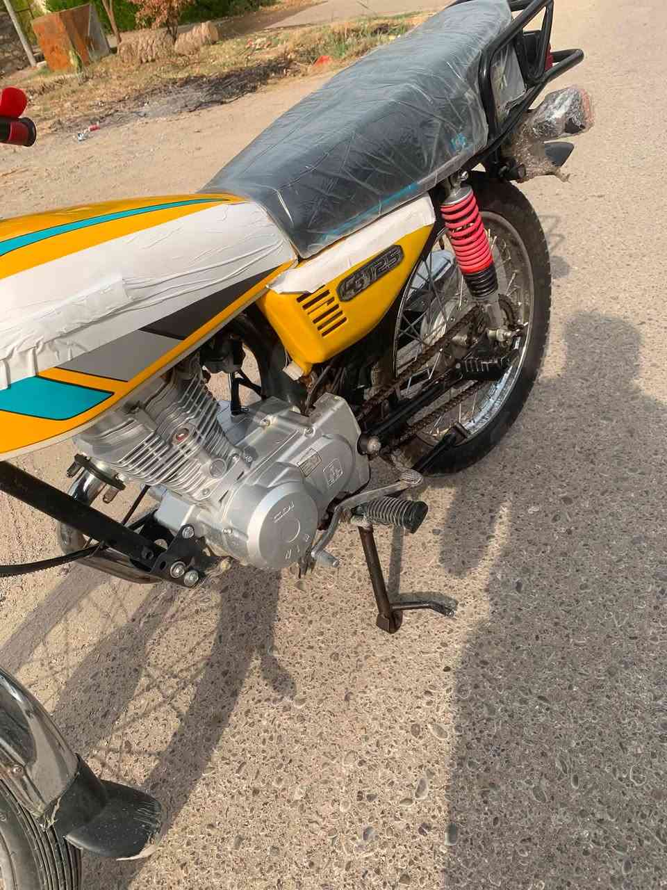 سلام عليكم دراجه نامه متياز  موديل ٢٠٢٦ دراجه خير من الله محركه ما محطوط عليه سبانه ***********
