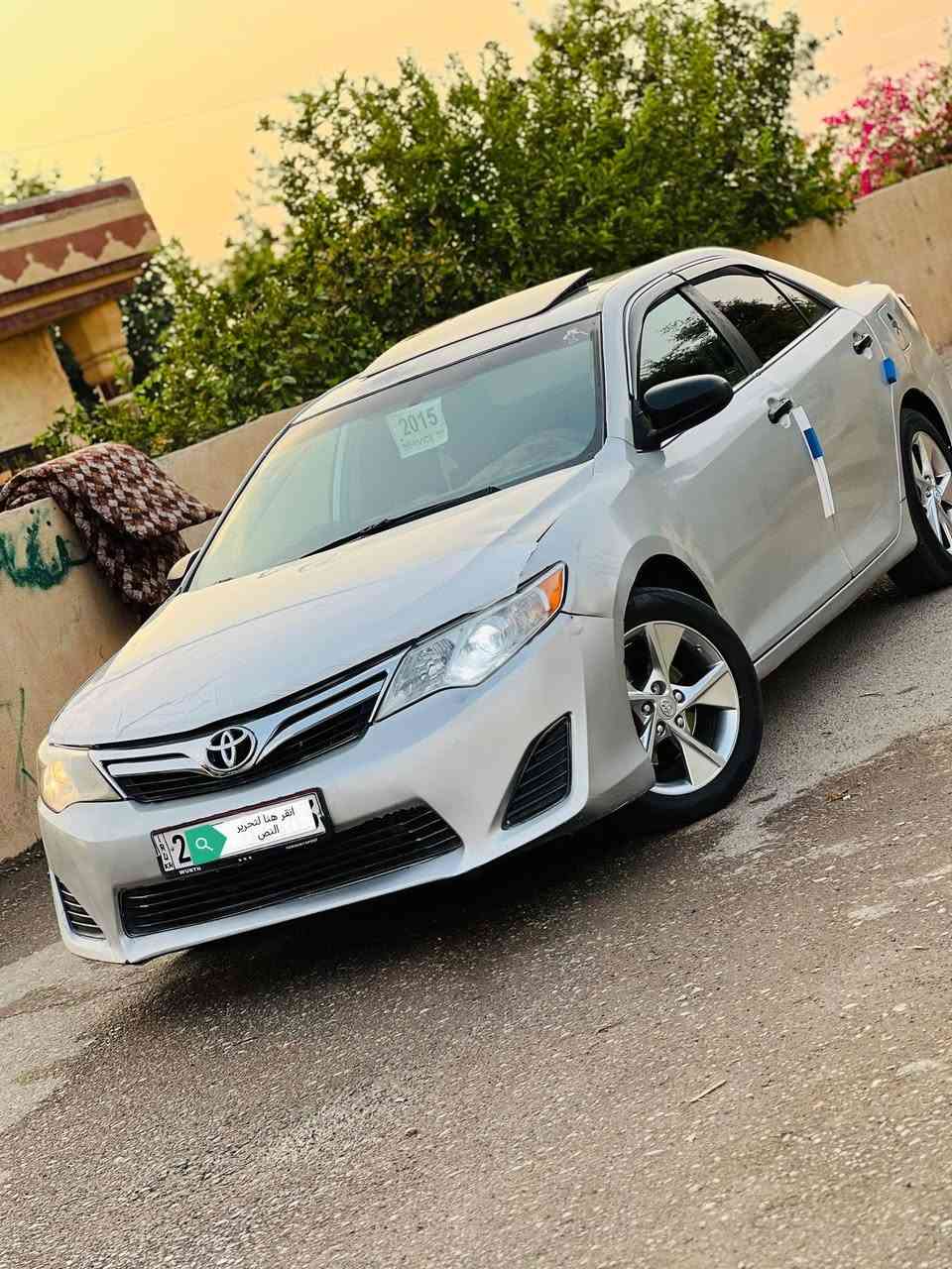 للبيع
كامري ادوات متوم رقم وسنويه وهزه 
السياره طك كارتون
موديل 2014
محرك كير شرط 
مري شفط           
 تدفئه بل كشانه 
تخم تاير جديد 
صدر امامي خلفي جديد
كهربائيات كلها شغاله 
تبريد تدفئه كلها شغاله 
السياره جديده بمعنى الكلمه آحلا من آلصور مكان السيآره تكريت الأستفسار آتصل ***********
