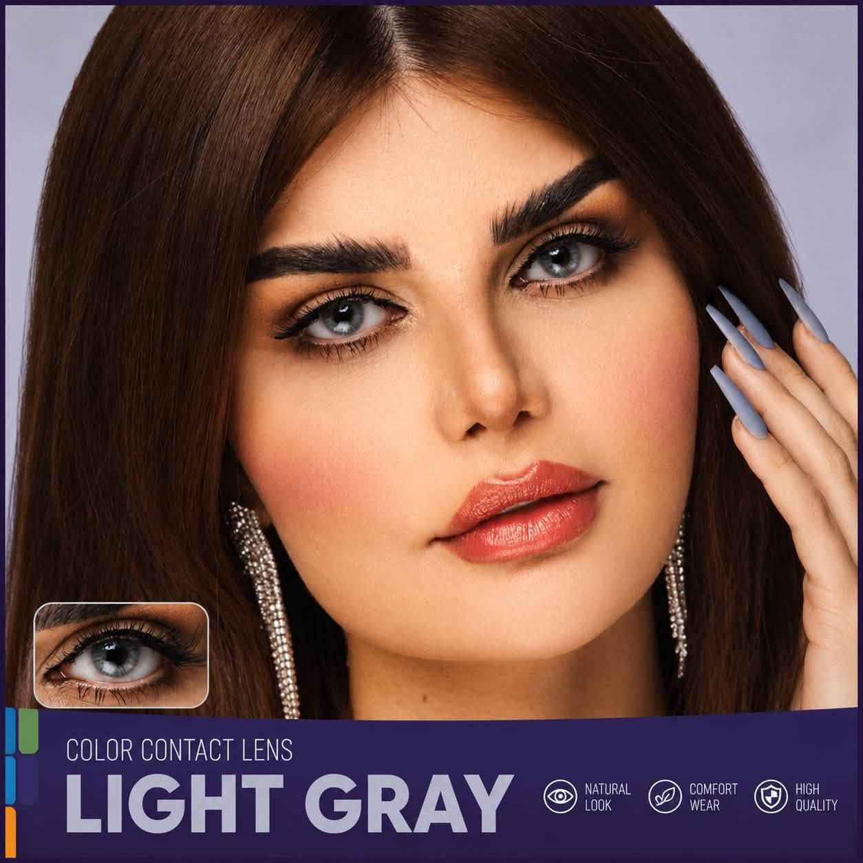 ✨ لون يغيّر اللوك كله من أول نظرة 👁️💎
عدسات بألوان جذابة وطبيعية تبرز جمال العين وتكمل مكياجچ بكل أناقة 😍

متوفرة بعدة ألوان:
🩵 Sky Blue
🤎 Pure Hazel
🩶 Ice Gray
💚 Green
🍯 Caramel
🤎 Ambar
🩶 Light Gray
🩶 N4 Gray

اختاري اللون اللي يشبه ستايلچ وخلي عيونچ تحچي عنچ ✨

سعر 5.000
عنوان بغداد اركية وفاضل شارع المسبح العام
توصيل داخل المنطقة مجاناً بغداد والمحافظات 5
للحجز والاستفسار مراسلة الصفحة او الرقم ***********
