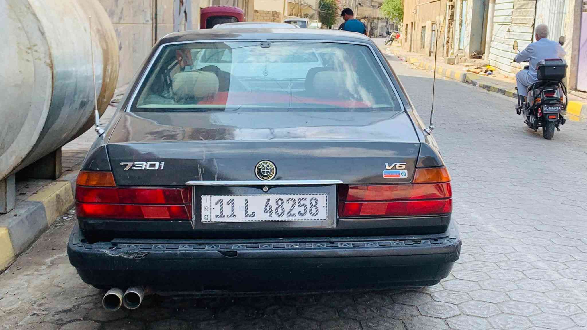 بي ام 730i • ١٩٩١ • رقم بغداد
