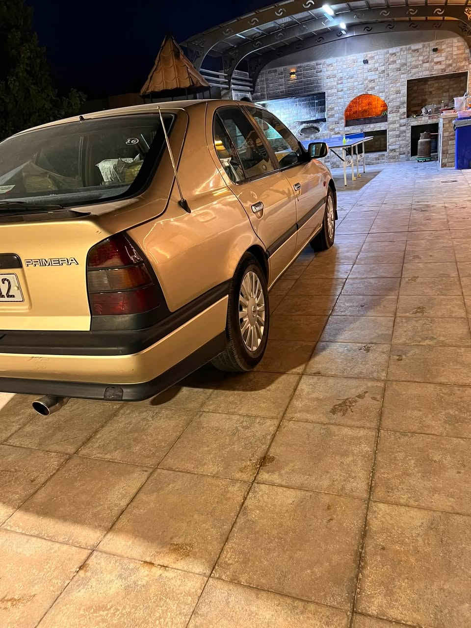 للبيع نيسان براميرا سياره مصبوغه جماليه بدون ضربه تبريد خير من الله السياره كلش نضيفه باسمي سياره كركوك مشروع وطني السعر 48 وبيهه مجال كلش قليل حك الجيه ***********
