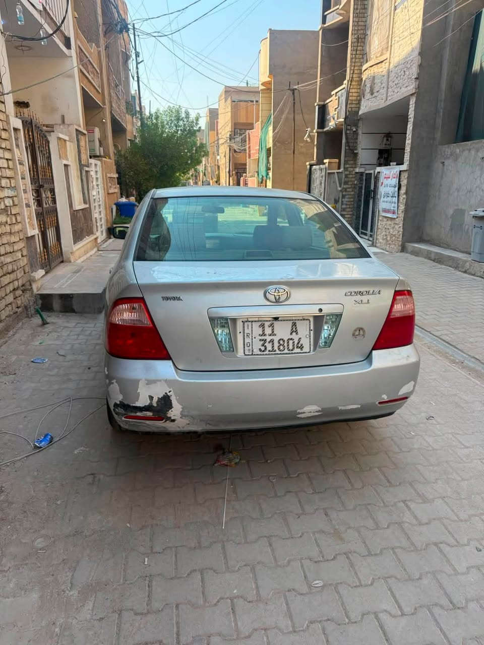 للبيع كورلا بيكاجو 2007 خليجي
مصبوغة عام اثر جراد 
السيارة جاهزة بدون اي نقص
رقم بغداد باسمي هزة جديدة
السعر 80 ورقة وبيها مجال
مكاني بغداد حي الجامعة 
للاستفسار ***********

