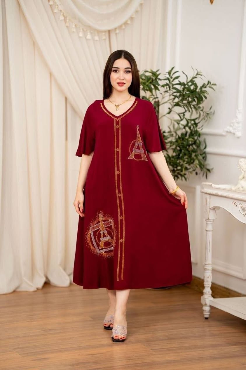 درازن اخيره 

✅ دشداشة نسائي 

✅الخامه كشمير ساده مطعم ستراس درجه اولئ 

✅القياسات  2XL.  3XL  4XL. 5XL

✅اقل طلب درزن 

✅سعر الدرزن  12 قطعة 👈 70 آلف فقط 

توصيل الى بغداد 5 الف ومحافظات 6 الف 

للحجز  واتساب .
***********
