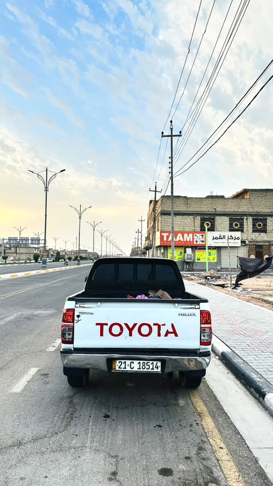 هايلوكس 2006 فوريل للبيع
صبغ بنيد وبارد بالجاملغ 
رقم سليمانيه باسمي مداور ثاني يوم 
السياره نضيفه مكينه وكير وتبريد وتدفئة 
بيها نواقص بسيطة جداً 

السعر 139 ورقه وبيها مجال شي بسيط حق الجيه 
مكاني كربلاء 
الرقم :*********** غير متواجد على الفيس

