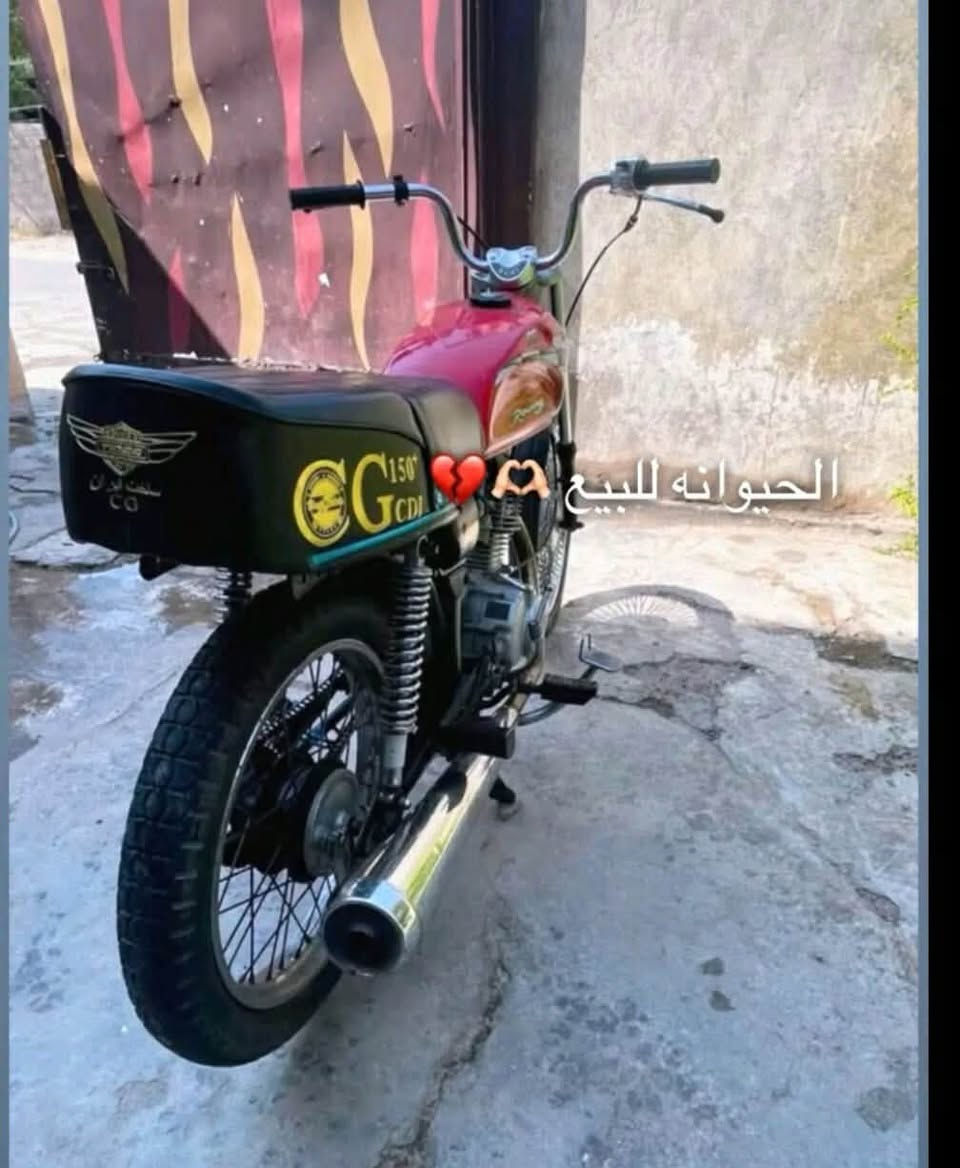 يلا سلام عليكم يابه دراجه حربيه موديل 2021 رايدها ب280 وبيها مجال للتواصل :***********f. ديالى المقدادية شهربان

نص مكتوب في الصور:
- الحيوانه للبيع