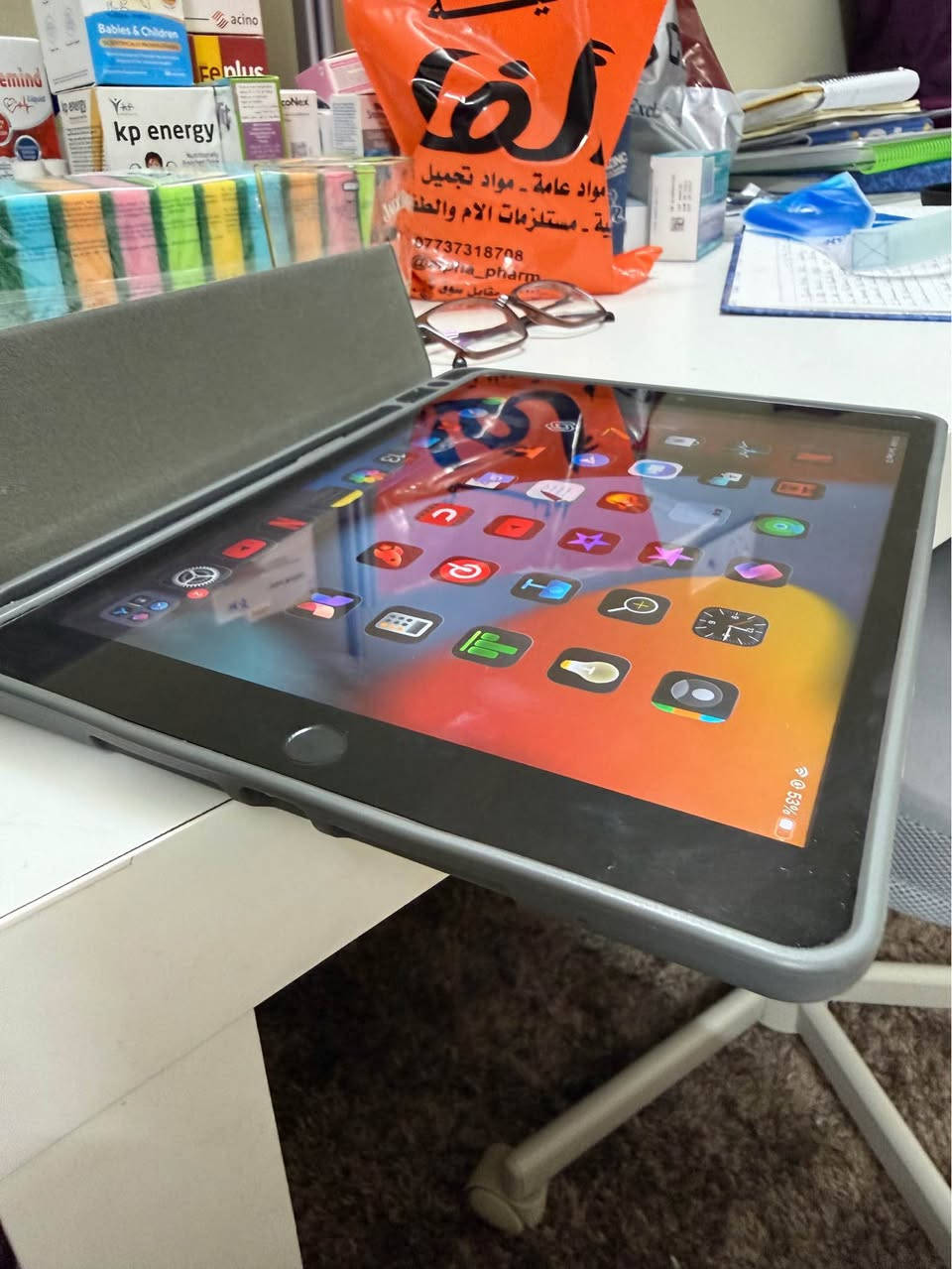 جهاز ايباد الجيل التاسع 
سعة 64gb 
السعر 240 الف بغداد, العراق
