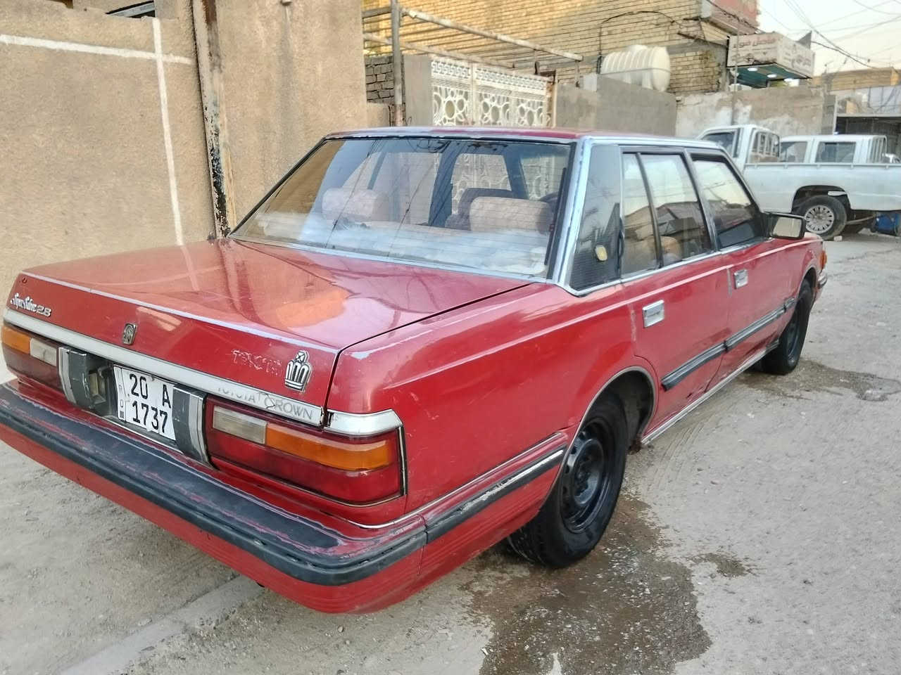 سوبر موديل 1985 
كير اكسن محرك تمام (محرك بلادي 6 سلندر)
السياره بلاديه  السعر  40 $  
***********.   مكاني بغداد (غير متواجد على النت)
