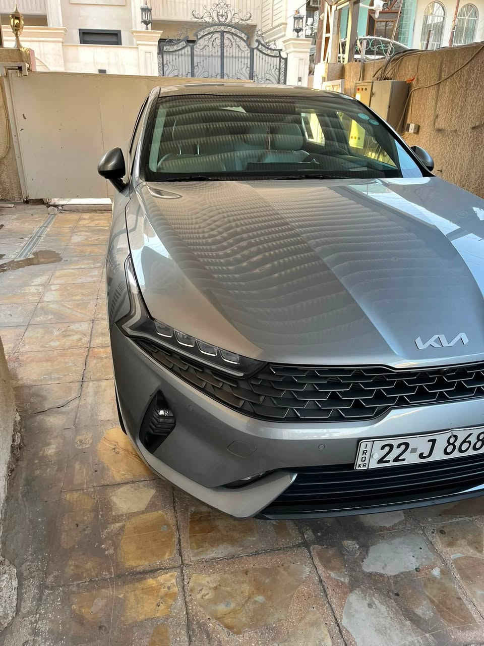 السلام عليكم
للبيع  K5  موديل 2023 
ماشية 34000 حقيقي
السيارة لون سمنتي مميز 
GT-Line يعني فول مواصفات
اللاخير  بنراما كشنات خزن مميري 
كشنات جلد بصمة تشغيل عن بعد 
كامرة جانبية مع الاشارة 
رقم اربيل باسمي تحويل ثاني يوم 
السيارة خليجية 
بيها بعض الملاحضات 
200 $ وبيها مجال للشراي
للاستفسار التواصل عبر الرقم 
***********
