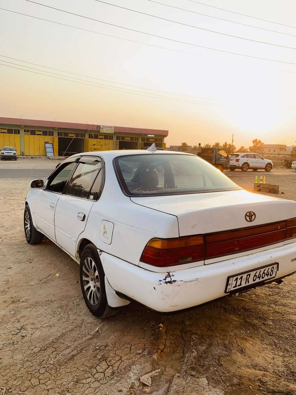 السلام عليكم
للبيع كورلا يسرا بلادي موديل 95 رقم بغداد انكليزي بأسمي سنوية لل31 تحويل مباشر 

السعر 55 وبيها مجال شي بسيط مكان السياره صلاح الدين الضلوعية  ***********
