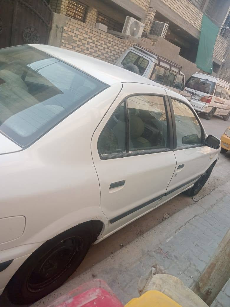 السلام عليكم سمند موديل ١٢ مشروع وطني
رقم أنكليزي واسط بأسمي شرط التحويل 
كير محرك كهربائيات شواصي مكفولة 
تدفئة وتبريد جيد
تخم تاير جديد 
باتري وراديتر جديد 
ادامة كاملة للسيارة 
غرفتها وكشرها نظيف جيد 
صدر خلفي جيد 
صدر أمامي ١٠٠/٦٠
سعر ٤٥وبيها مجال للشراي 
عنوان بغداد الرقم ***********
السيارة أحلى وأنظف من الصور لأن مواضحة الصور
