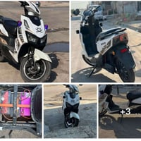 دراجه كهربائية • نضيفه • ٣ بطاريات