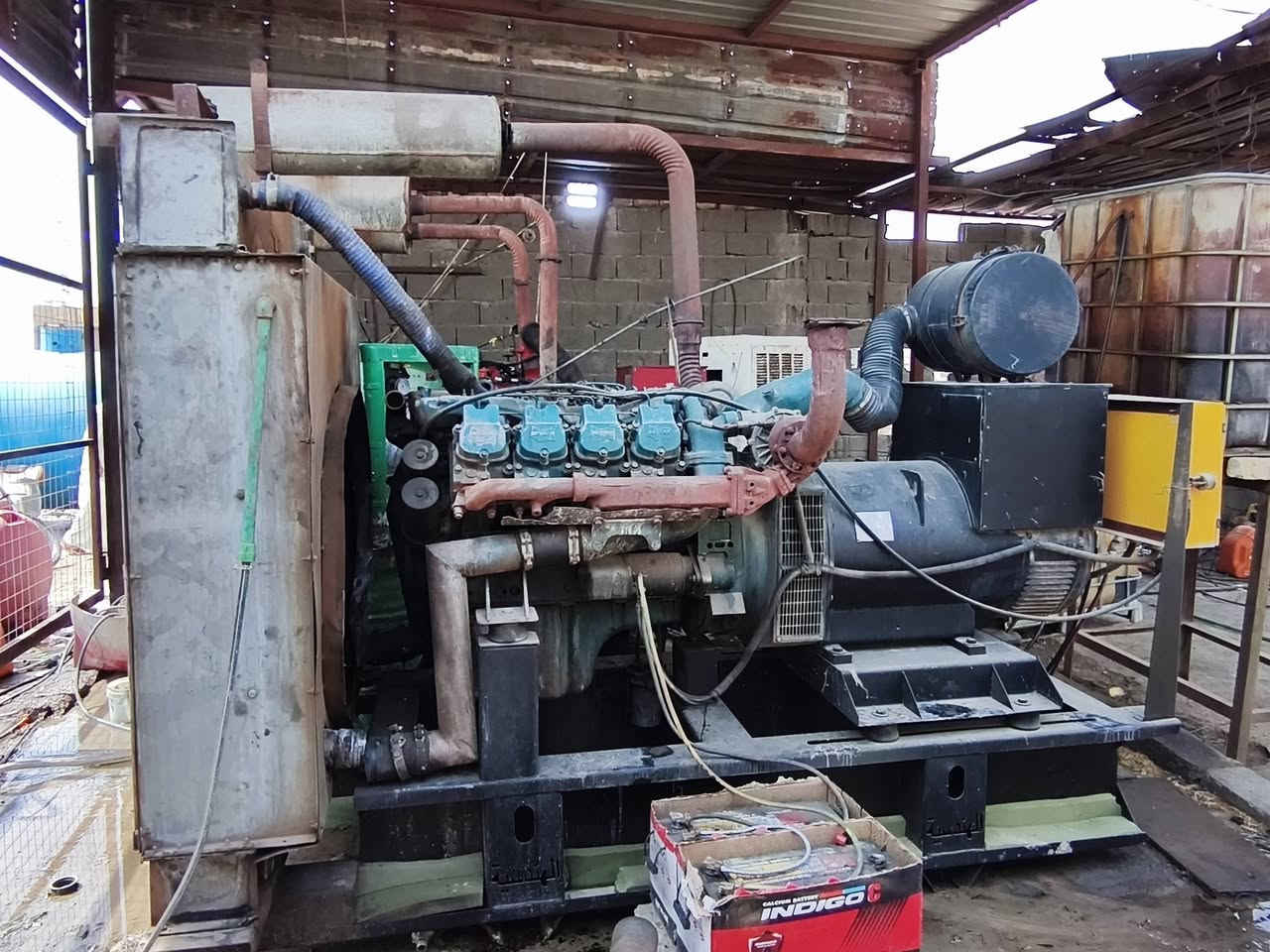 سلام عليكم
مولده دايو 8
450KV عوزه نواقص قليله 
عنوانه واسط قضاء الحي 
السعر 65 وبيه مجال للشراي 
للاستفسار.   ***********
