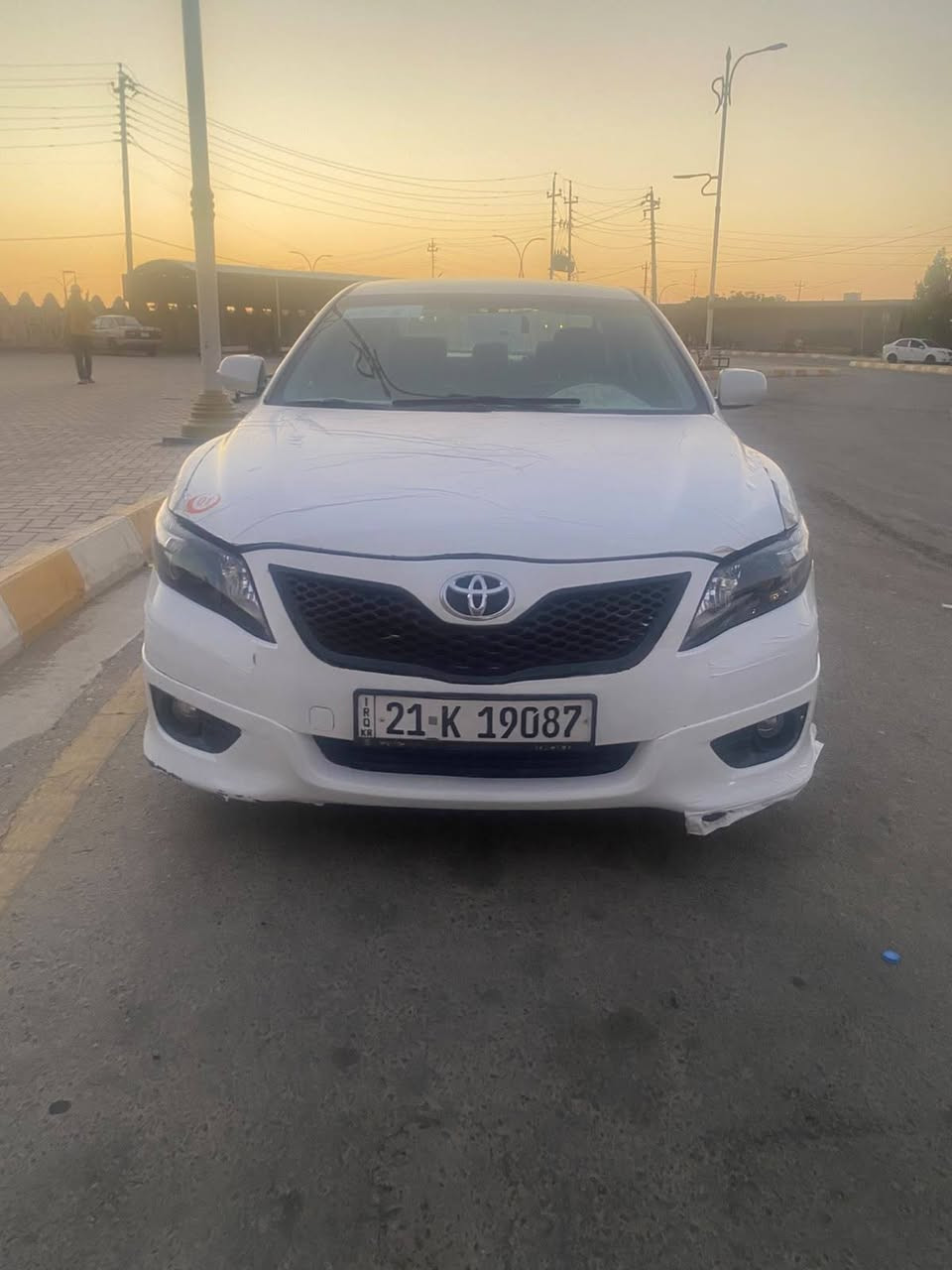 🚗 للبيع فقط – كامري خليجي 2009 🚗
✅ صبغ حزام فقط، شرط بدون قمارة وبدون خياس.
✅ مابيها لا لغد، لا شاصي، ولا أي گص.
✅ رقم سليمانية.
- محرك مال گصة جديد ومشدود.
- گير شرط.
- تبريد ثلج.
- كهربائيات شرط.
- منظومة زنون كاملة
- كشنات كهربائية.
- مواصفاتها الاعتيادية المعروفة محاجه اذكرها 
💰 السعر: 76 $
📍 مكان السيارة: صلاح الدين / تكريت.
📞 للاستفسار أكثر، راسلنا خاص أو اتصل على:
***********
*********** (واتساب) تكريت, صلاح الدين
