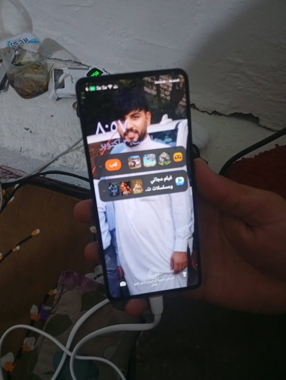 تلفون للبيع مستعمله تكنو الخاص مفتوح سعره 175بس شاشه شويه مفطره
