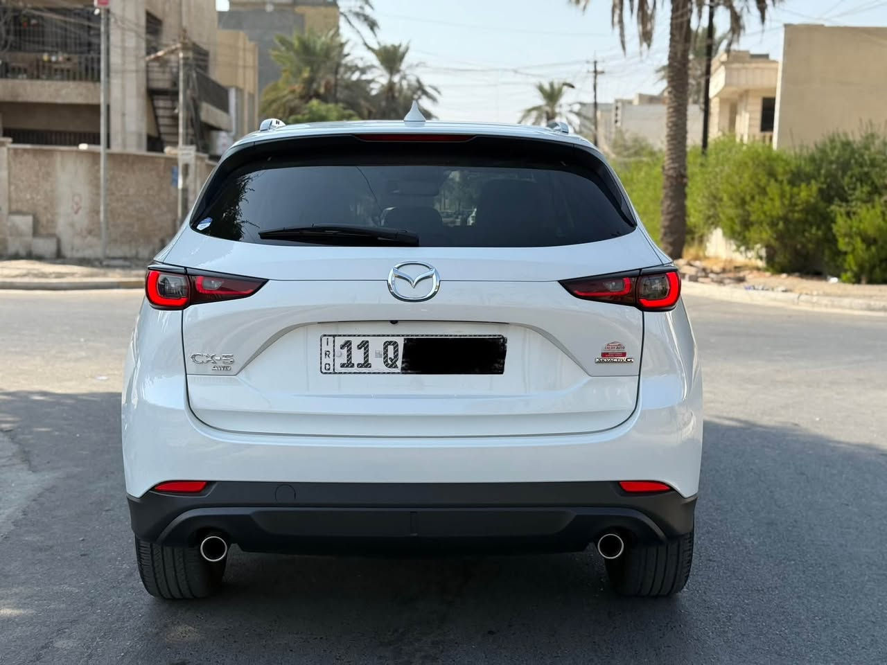 سلام عليكم 🌹
مازدا 2023 CX5
وارد أمريكي حادث جاملغ أو بنيد، إيرباك، استيرن، رديترات كلها بلادية.
مواصفات:
شاشة
كامره
رادار أمامي
نقطة عمياء
صندوك كهرباء
أوتو ستوب
ماشية 22 الف مايل 
محرك 2500
سلايت روف
رقم بغداد تحويل مباشر
نقص برغي، ما بيها جديدة
كير ومكينة كله مكفول
السعررر: 16,900$ أو بيها مجال
📍 العنوان: بغداد، نفق الشرطة
📞 ***********
