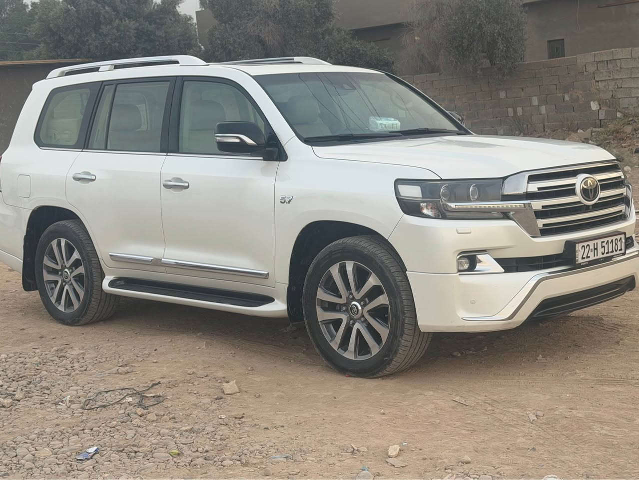 لاندكروز VXS • فول الفول • رقم اربيل