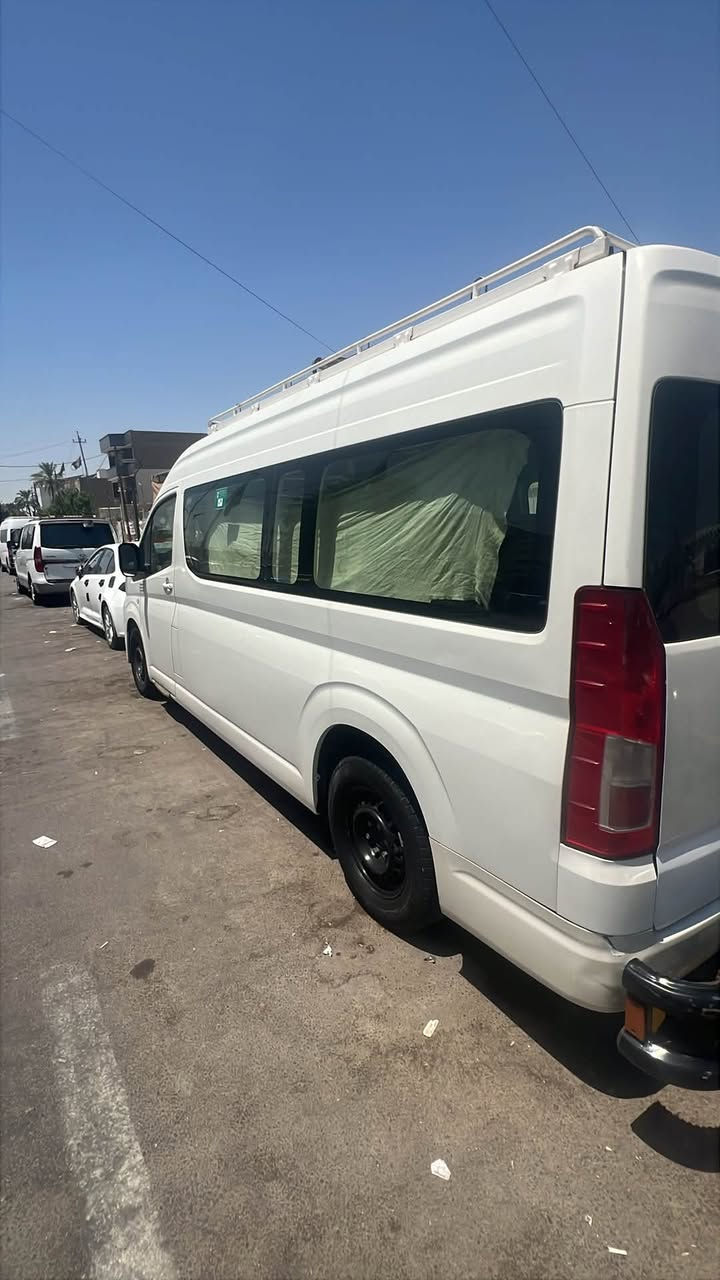 السلام عليكم هايسه البيع ربع فول موديل 22 رقم اربيل بسمي تحويل ثاني يوم سياره جديده وخير من تبريد ثلج سيبايه درع دوشمه جديده باب كهربائي تخم تاير اقبل اسبوع شديتهن سياره جاهزه من كلشي عنوان بغداد العبيدي رقم هاتف   السعر3و30 وبيها مجال***********
