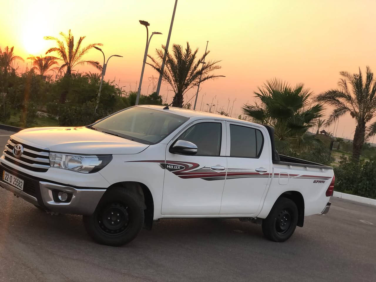 السلام عليكم للبيع هايلوكس 2022 ناصي
رقم اربيل مداور فقط 

*********** 

السعر 208
