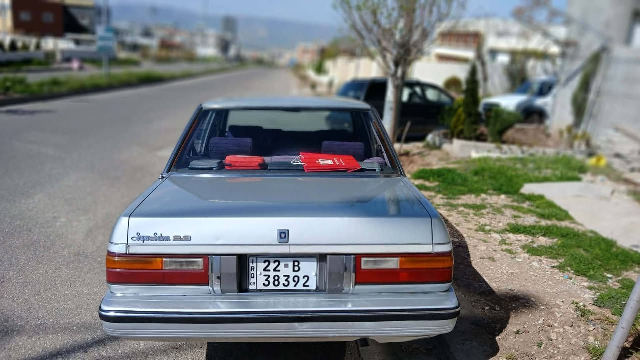 سياره سوبر. صباغ للجمليه بس بدون أي ظرار
تبريد. على بيلد كل كهربيات جاهزة
رقم أربيل. ***********
