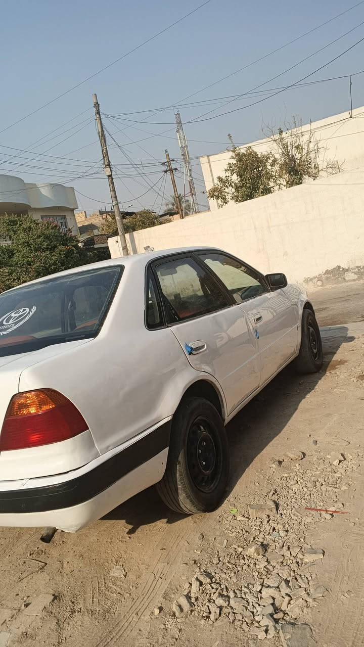 السلام عليكم ورحمه الله كورولا موديل 95 للبيع سانويه تفاصيل مستمسكات صاحبها مو جوده ماكينه بها خيط بخار كير جديد كهربائيات كلها شغاله سعر البيع 16 ورقه وبيها مجال اتكفل سرقه وعشائر  مكاني بغداد رقم الهاتف ***********
