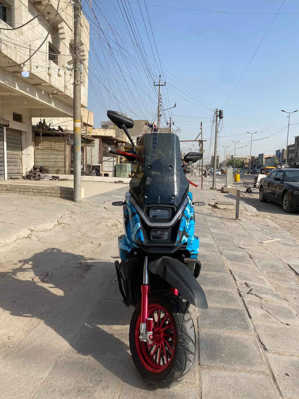 اباجي ٢٠٢٦للبيع
ملف ٣٠٠٠ واط عقل ضفيره ملف بلادي ٦ بطاريات مسطره الدراجه كامله كلشي شغال بيهة عدا الهورن وحالة الكفرات بالفديو مبينه 

سعر ٧٥٠  

مكاني بغداد البياع 

***********
