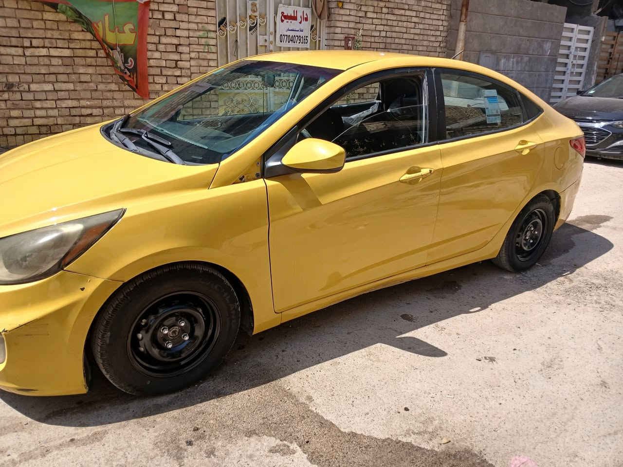 السلام عليكم

سيارة اكسنت موديل2013 امريكي حادثة أمريكا جاملغ امامي بدون دواخل بيه خشم جاملق خلفي وخسفه جوه باب السايق فقط السعر خاص السيارة باسمي رقم بغداد مكاني بلديات 

تواصل على الرقم ***********
