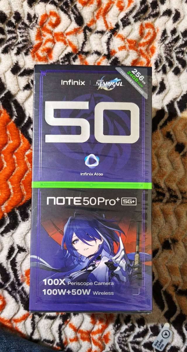 اللهم صل على محمد وآل محمد ❤

للبيع 480 ألف 
Infinix Note 50 Pro(+) 5G  

أنفنكس نوت 50 برو ( بلس ) 5G

وحش الالعاب والتصوير الرهيب الدقيق سوية
 المعالج: قوي جداً مخصص للألعاب الثقيلة والعاب بلي ستيشن فور والأداء المستقر

 ببجي PUBG يدعم تشغيل اللعبة 120 فريم بسلاسة

 التخزين 256GB مساحة داخلية.
 الرام 12GB RAM مع توسعة افتراضية حتى 24GB

 الكاميرا بيروسكوب: احترافية مع عدسة Periscope وتقريب حتى 100X

البطارية كبيرة 5300 تدوم طوال اليوم.
الشحن السلكي فائق السرعة بقوة 100w اقل سبع دقايق من صفر للمية بالمضبوط
 الشحن اللاسلكي يدعم الشحن اللاسلكي السريع بقوة 50W

الصوت سماعات ستيريو مزدوجة بصوت نقي وقوي

 السعر: 480.000 دينار عراقي (السعر نهائي وما بي مجال)
 
الموقع البصرة قضاء شط العرب الجزيرة منطقة الفيحاء رقم هاتف وتساب واتصال *********** سبب البيع محتاج فلوسه اريد اجيب دراجه

