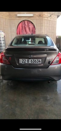 نيسان صني هندي 2019 رقم اربيل ضرر بجم او قبق جنطه السعر 80 /0771717493...