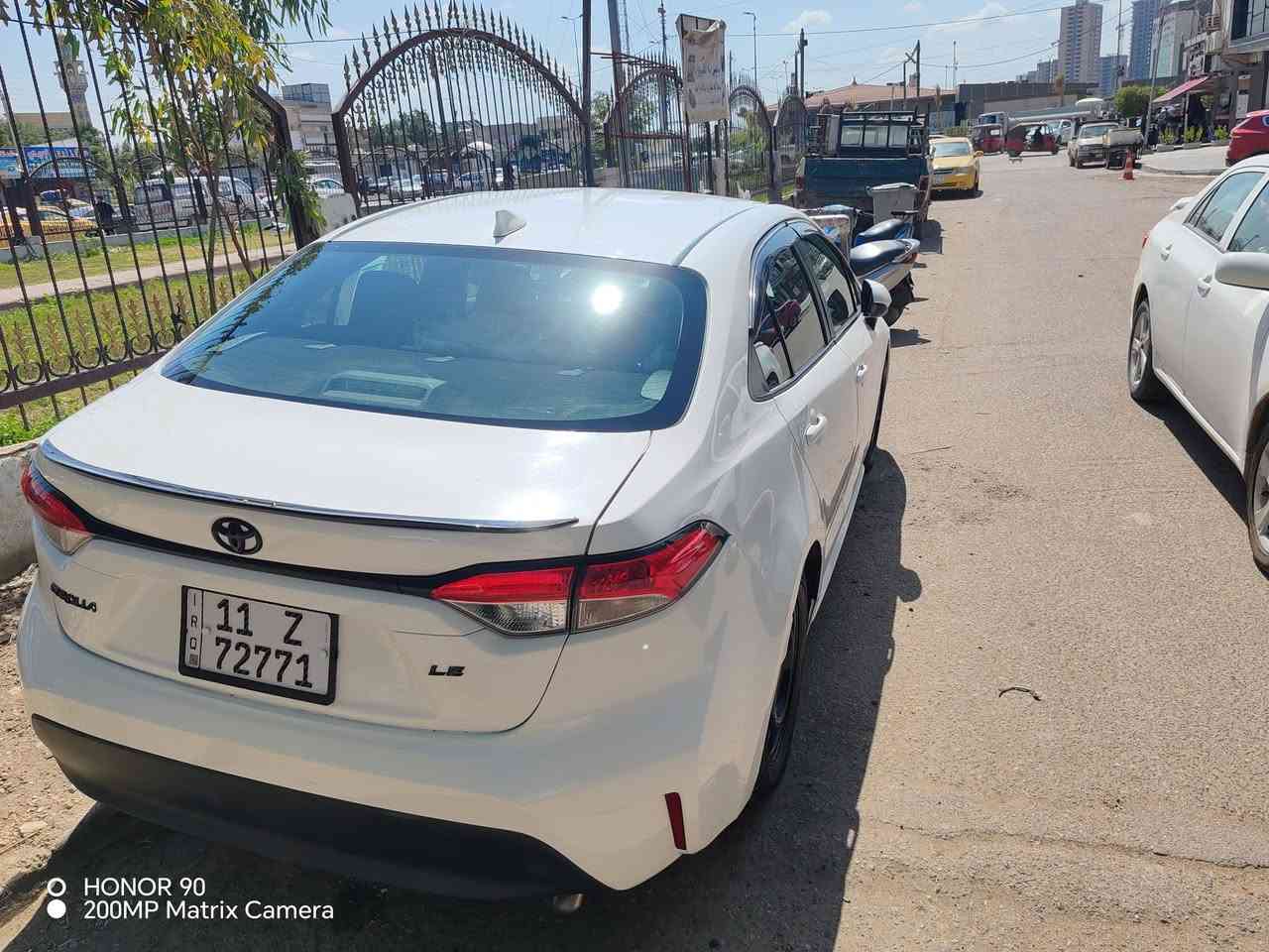 كورلة ٢٠٢٤ بيها قطع صبغ ابيع حزام ماشية ٤٣ كم السيارة جدا نضيفة مكاني بغداد السعر ١٢٥ (***********)@

نص مكتوب في الصور:
- HONOR 90 200MP Matrix Camera
- O HONOR 90
- 200MP Matrix Camera
- HONOR 90
- 5 / 13
- 2 / 13