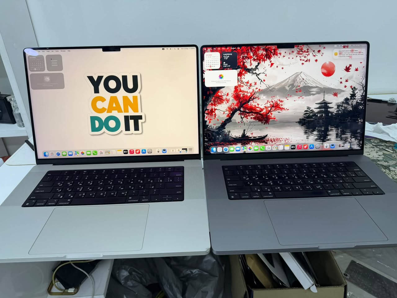 مخصص للتصاميم والمونتاج والأعمال الثقيلة
معالج m1 برو 

الرام 16g 

الهارد ssd512g 

حجم شاشة 16inch 4k hdr10 120hz 

مشحون ١٣٦مرة فقط 

متوفر لونين سلفر وسبيس كري 

سعر القطعة 1450 الف فقط 

مع شاحن اصلي وجنطة 

رقم الاتصال ***********

مكاني بغداد البياع
