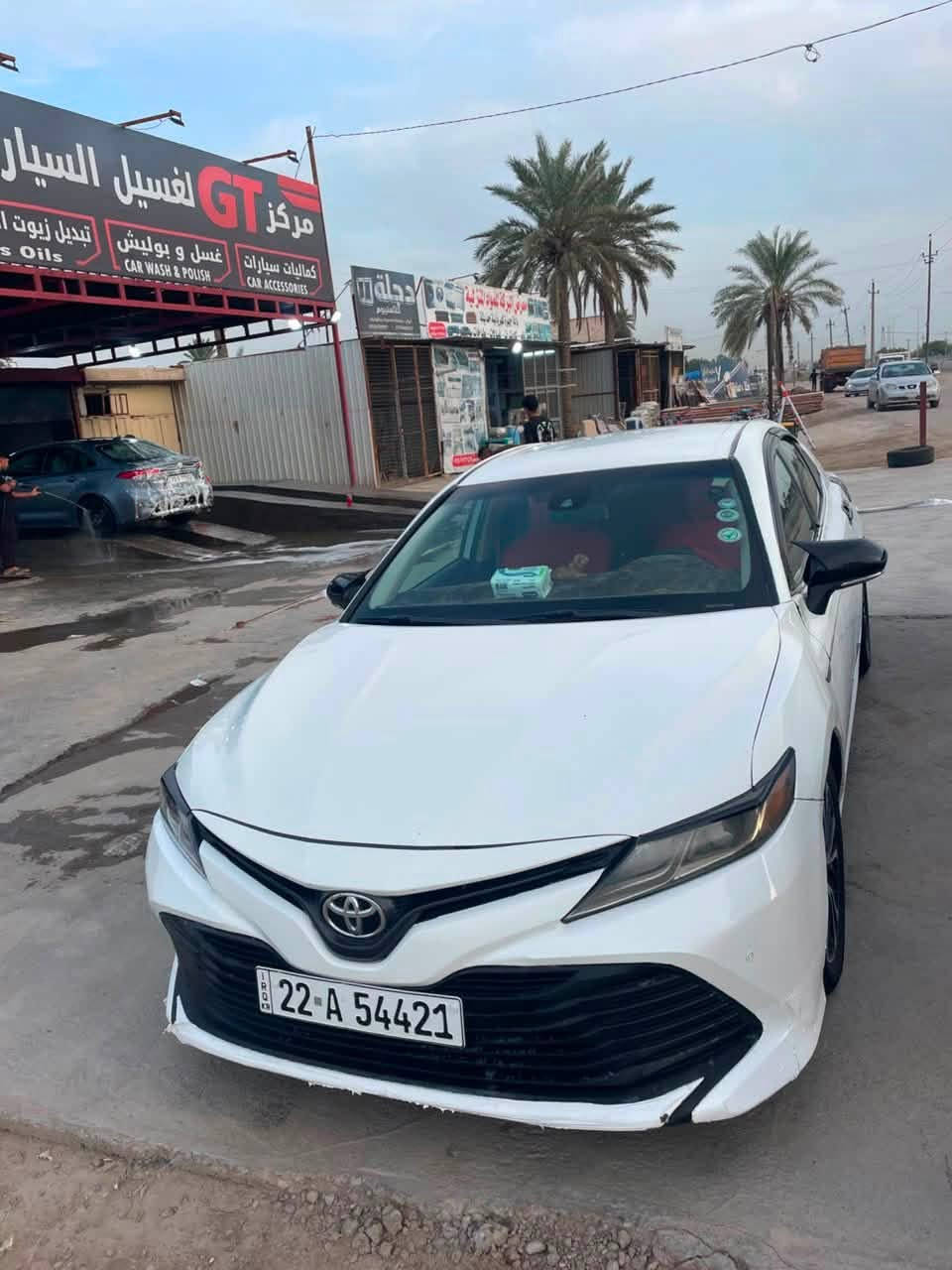 كامري خليجي 2019 le
السياره جافيه على جهة اليمين ونصبغت صبغ عام بيها تصليح بل قماره بدون لغود وشواصي كير مكينه مكفولات 
تخم تاير ماشيه 140 كما موضح بل صور السياره مرتبه وجاهزه صدر دبلات كله جديد 

السعر 135 
مكاني بغداد/التاجي 
***********
