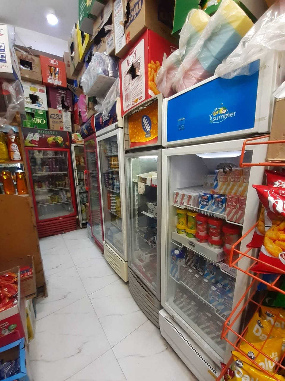محل غذائية • ٩ ثلاجات • السماوه حي الحكم