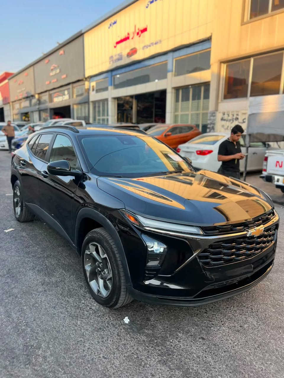 شوفرليت تراكس موديل 2025 LT
سعر 123 ورقة
بصمة 
كاميرة
حساس
رادار
صبغ : جاملغ + بونيد 
بدون ايرباك
بدون دواخل
مكان اربيل 
كورك واتساب ***********

