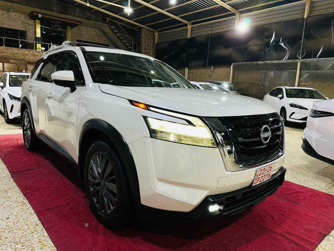 🔊(فرع كركوك) 

📌Nissan Pathfinder 2024 SL📌

♂️عداد المسافة 60000 mile

💵 (السعر/ 26000 $ ) 

♦️ (مرقمة رقم اربيل ) 

♦️المواصفات :

بصمة تشغيل
بصمة ابواب
تشغيل عن بعد (Remote Start)
صندوق شفط كهربائي 
فتحة سقف بانوراما 
رادار امامي (تحديد مسار)
رادار جانبي (نقاط عمياء)
رادار خلفي (تحذير من الاصطدام)
حساسات امامية+ خلفية
سستم سماعات BOSE
اوتو بارك Auto Park
كاميرات 360°
 فور ويل AWD  
كشنات جلد
كشنات ميموري
كشنات تدفئة+ تبريد 
كشنات خلفية تدفئة
كشن خلفي منفصل  
دشبول ديجيتال 
تبريد قطعتين لمس
تحكم وضعيات القيادة...Drive Modes 
شفتات + تحكمات استيرن 
هيتر استيرن
Apple Car Play
Android Auto 
هاند بريك بصمة
اوتو هولد Auto Hold
اوتو ستارت Auto Start
اوتو ستوب Auto Stop 
مانع انزلاق+ABS
شاشة كبيرة لمس+كاميرا
منافذ AUX+USB
وبقية المواصفات المعروفة

♦️(العنوان/كركوك شارع المعارض)

♦️للاتصال/

جنيد
***********
***********
