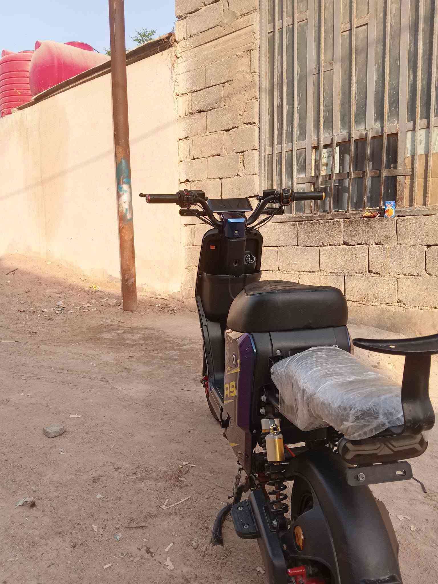 دراجة شحن • بطارية جديدة • نضيفه