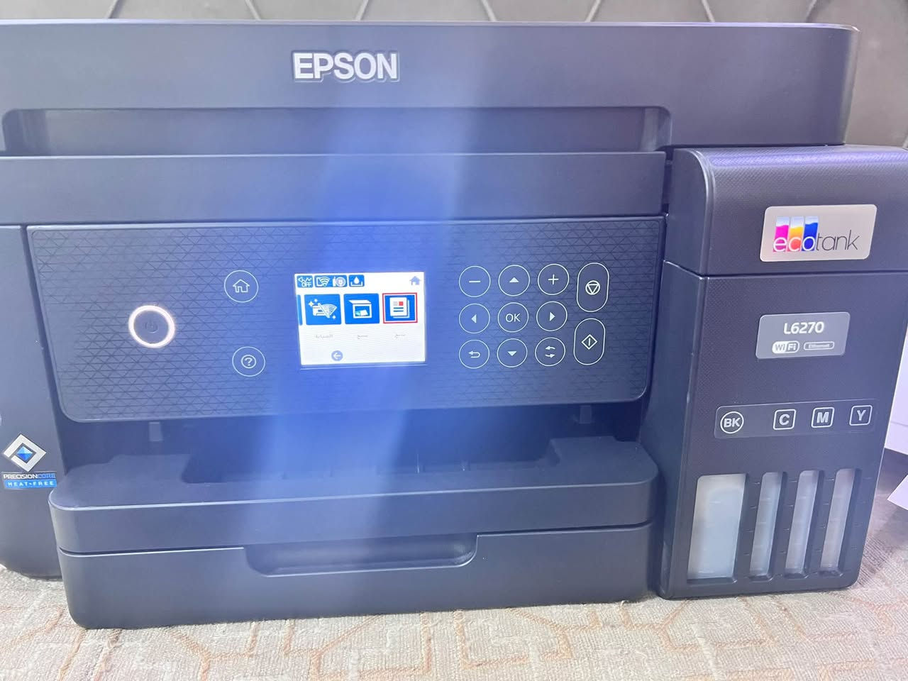 السلام عليكم طابعة EPSON / L6270 كاملة هية و احبارهة ما داخلة صيانة طابعة 2880 حلوة و مرتبة مكاني الناصرية للتواصل *********** واتساب فقط *********** الشريحة
