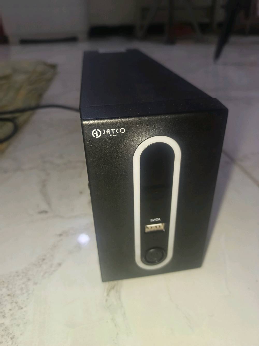 UPS DATCO GS850 يو بي اس للبيع 
 850VA حجم
كارتونه موجوده
يحتاج استبدال بطاريه