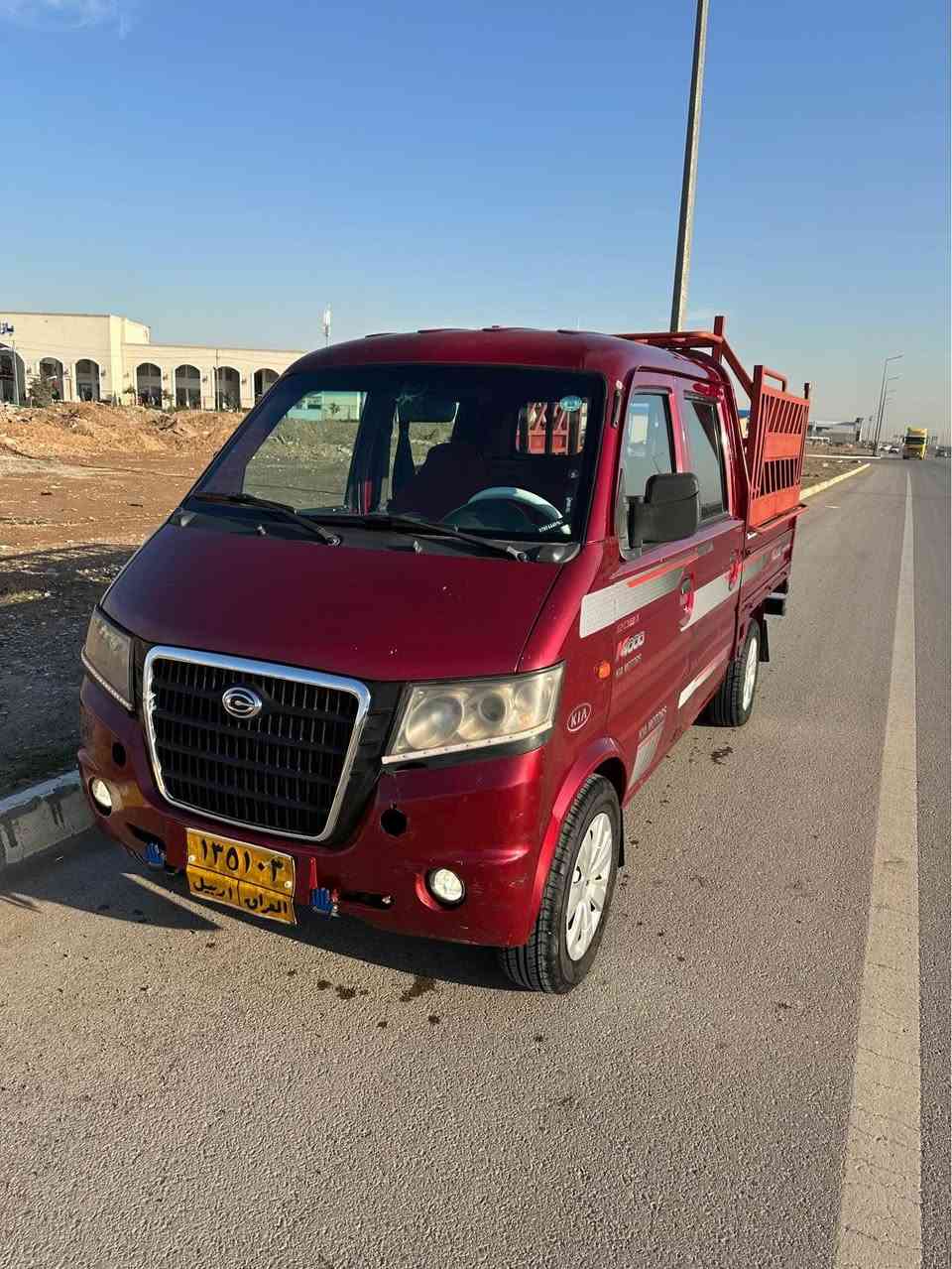 گۆناو دەبڵ مۆدێل ٢٠١٢ بێ لێدران و بێ سبوغ سەیارەیەکی بێ کێشە رەقەم هە ولێر سەنەوی لە ٢٠١٧ بە سەر چوە گێر مەکینە تەبرید ساردوگەرم و ئەکسل و براوە و وەرگەران و بە ناوکردن بە شەرت  تایەکانیشی نوێیە ناونیشان هەولێر
سعری ٤٩ وەرەقە و مە جالەکی کەم 
***********
*********** أربيل, العراق
