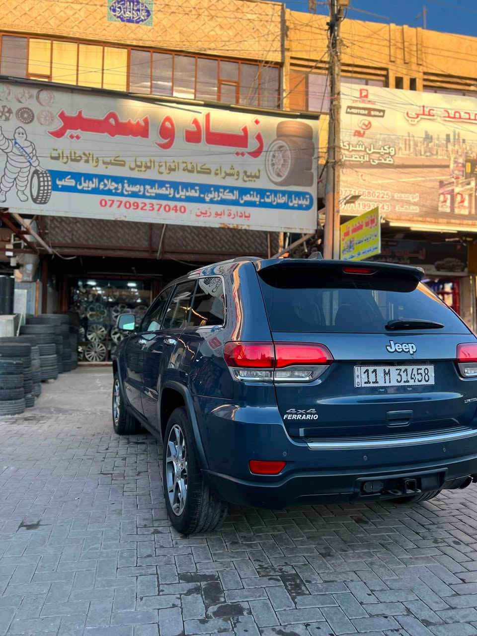 السلام عليكم Jeepموديل 2020 مواصفات لمتد حادثها جاملغ و بنيد  ايرباك راجع سستم  مكاني بغداد صور الحادث خاص السعر 210 و بيها مجال ***********
