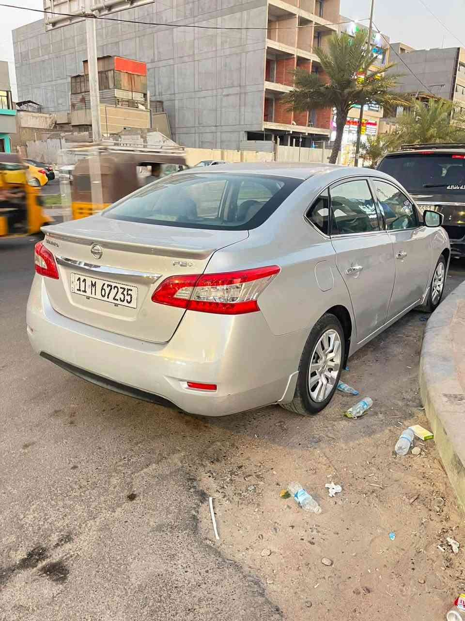 نيسان سنترا • ٢٠١٣ • حادثة ٣ قطع