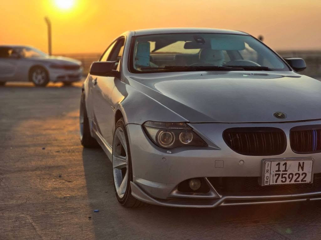 سلام عليكم 
اعادة النشر بسبب المواعيد الكاذبه 
BMW E63 BODY KIT M6 
2004
حجم السياره 645 الفئه السادسه من الفئات المميزه ونادره بالعراق
رقم.بغداد انكليزي باسمي
مواصفات كشنات جلد وتدفئه وستيرن هيتر
بانوراما فتحه وحده
شاشه اندرويد ذاكره ١٢٨
نضام صوتي دمامات جوه الكشن
حساس امامي خلفي كاميرا
سيدي جنجر ٨ اقراص
ويل ١٩ مميز هامان
محرك.كير تبريد اكسل بشرط
ماشيه ٢٣٠ 
سعرها 100 قفل ومتوازي ونزلت السعر 
*********** غير متواجد على النت النجف, العراق
