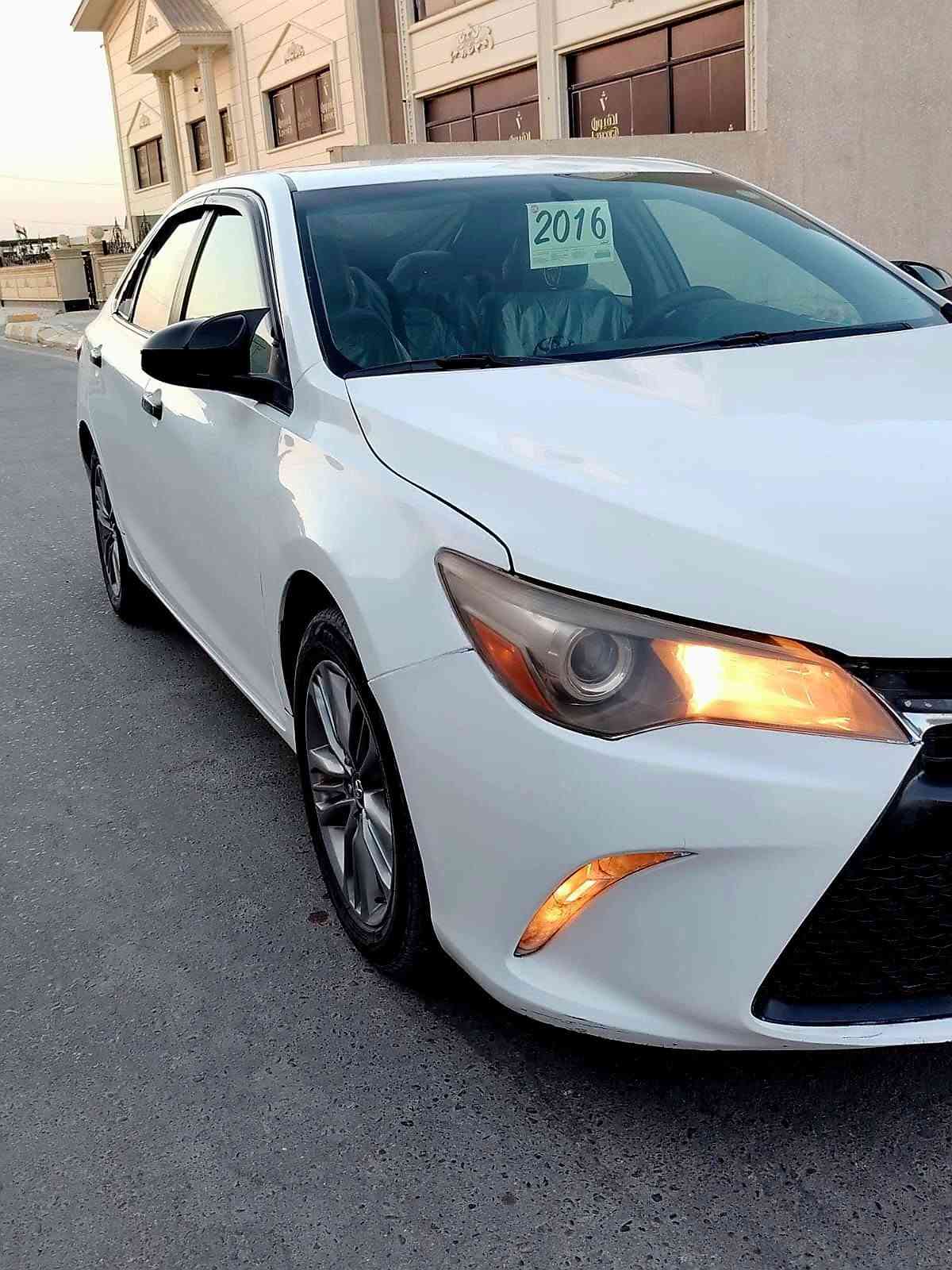 السلام عليكم
كامري موديل ٢٠١٦ 
بسعر مناسب ١٢٦
مواصفات SE ضرر بنيد وبين الجاملغ والباب بدون دواخل محرك وكير شرط صدر تخم تاير كله جديد تبريد شرط تحكمات ستيرن حساسات خلفيه كشنات كهرباء رقم أربيل دولي باسمي تحويل ثاني يوم
العنوان تكريت 
***********
