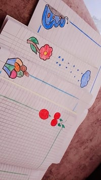 تزين كراسات • ٦٠ ورقة • ١٠٠ ورقة