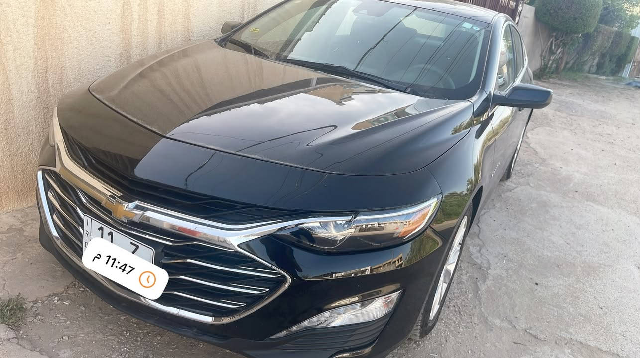 ماليبو 2023 فئة Lt
ماشيه 28000mi
حادثها جاملغ خلفي بارد
السياره بدون صبغ 
السعر 14500$ مجال بسيط
***********
بغداد
