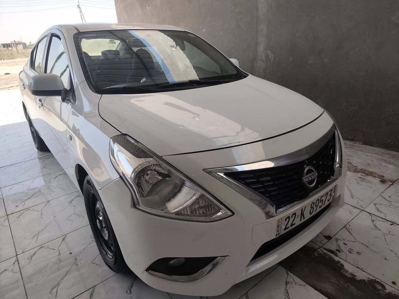 🔥 للبيع نيسان سني هندي 2022 🔥
🚘 سيارة نيسان سني هندي موديل 2022 للبيع  او مراوس ب نيسان سنترا .
بسم شركة محمد خورشيد عزيز 
تريد وكالة أو تحولي 

رقم أربيل الدولي سنويه ال29 

✅ الممشى: 96 ألف كم 

✅ المكينة والگير والحداديات مكفولات .
✅ السيارة جاهزة للفحص .

 السياره بيها تبديل الدعاميه الأمامية فقط و الباقي كفاله 

بيها ملاحظات بسيطه 

📍مكان السياره البصرة شط العرب الزريجي.

💰 السعر: 107$ ، قابل للتفاوض. 

📞 للاستفسار والاتصال: ***********
