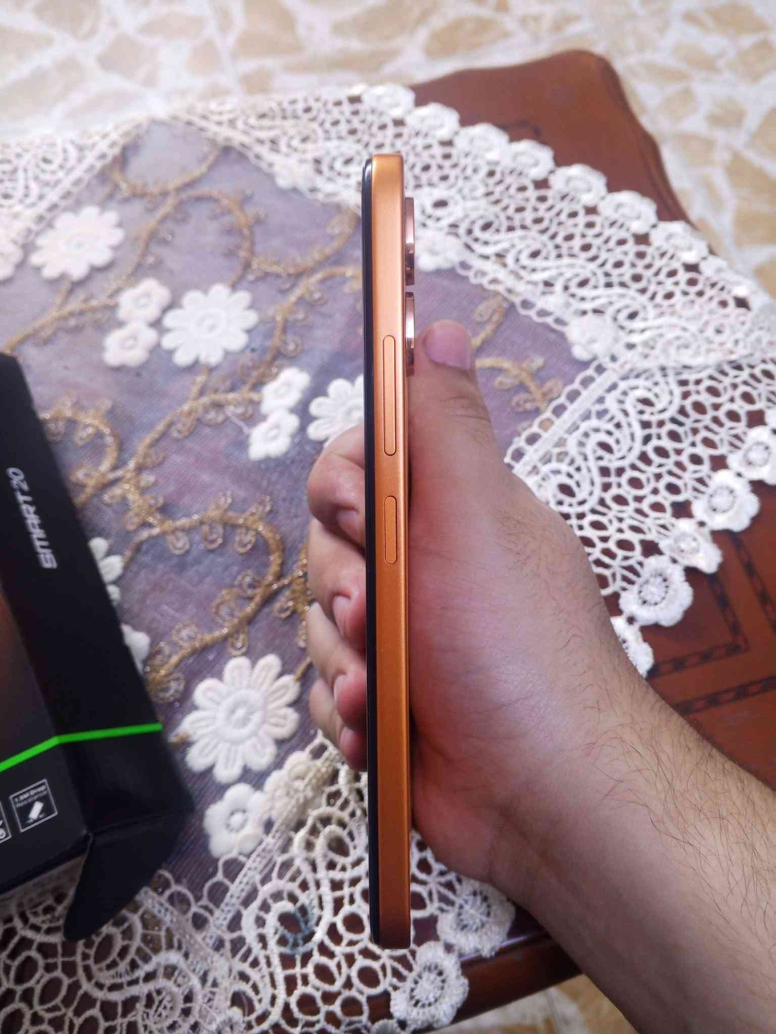 السلام عليكم lnfinix SMRRT 20 
ذاكره 128 8GB RAM
الجهاز استخدمته شهر جهاز على حاله الوكاله جديد لا مستبدل من اي شيء جهاز على وضع الشركه يدعم ذكاء اصطناعي وبطاريته ٥٢٠٠mAh
استخدام الجهاز كلش قليل والجهاز ١٢٠Hz
جهازمع  كرتون  وملحقاته 
رقم الهاتف: ***********
*********** 
عنوان الانبار الفلوجه
السعر:170الف وبي مجال غير متواجد على ماسنجر

نص مكتوب في الصور:
- ٢٣:٤٨ هاتفي XOS 16.3.0 التحقق من التحديثات اسم الجهاز Infinix SMART 20 التخزين ٣٢٤٨ غ.ب / ١٢٨ غ.ب الطراز Infinix X6840 وحدة المعالجة المركزية Helio G81 Ultimate RAM ٤ غ.ب + ٢٠٠ غ.ب الكاميرا الخلفية 8M الكاميرا الامامية 8M البطارية 5200mAh